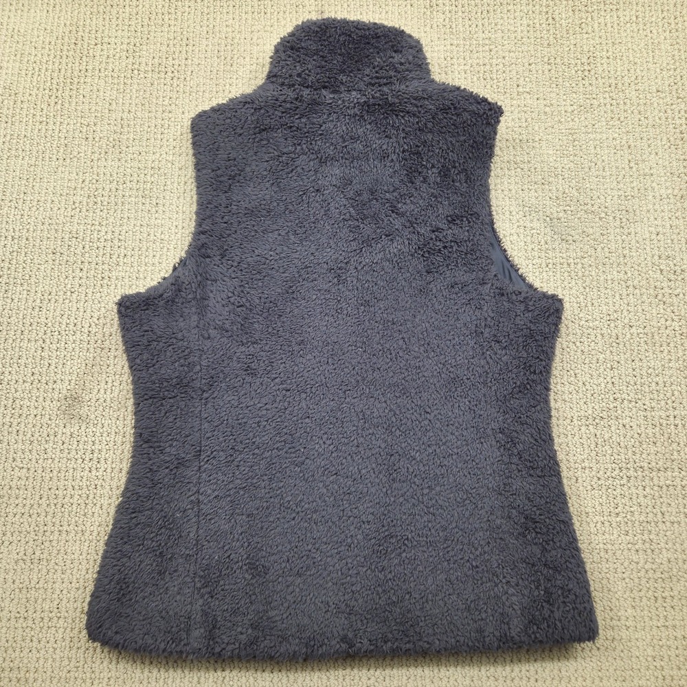 Patagonia Womens Los Gatos Fleece Vest Dark Gray Size Medium Full Zip - Picture 2 of 8